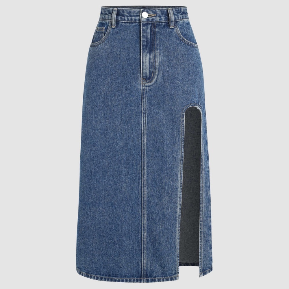 Cider Denim Skirt; Size XS